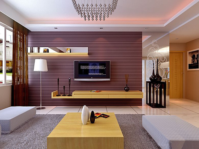 100款現(xiàn)代簡(jiǎn)約小戶(hù)型客廳電視背景墻裝修效果圖_濰坊樓市新聞-吉屋網(wǎng)